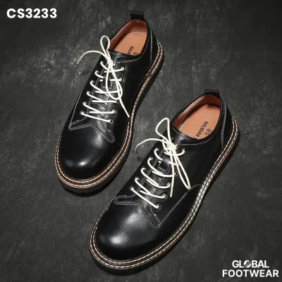 Soft bottom breathable  leather men's casual shoes
